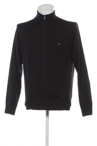 Jachetă tricotată de bărbați Tommy Hilfiger, Mărime L, Culoare Negru, Preț 343,99 Lei