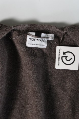 Męski kardigan Topman, Rozmiar XL, Kolor Szary, Cena 90,99 zł