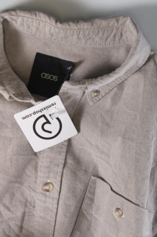 Ανδρικό πουκάμισο ASOS, Μέγεθος S, Χρώμα  Μπέζ, Τιμή 7,99 €