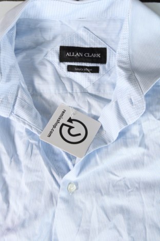 Herrenhemd Allan Clark, Größe L, Farbe Blau, Preis € 10,99