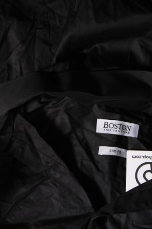 Herrenhemd Boston, Größe L, Farbe Schwarz, Preis 7,49 €