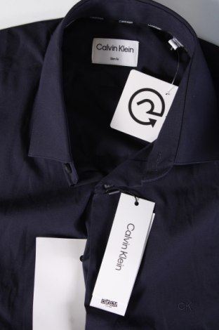 Męska koszula Calvin Klein, Rozmiar M, Kolor Niebieski, Cena 316,99 zł