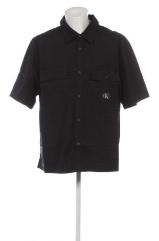Męska koszula Calvin Klein, Rozmiar XXL, Kolor Czarny, Cena 368,99 zł
