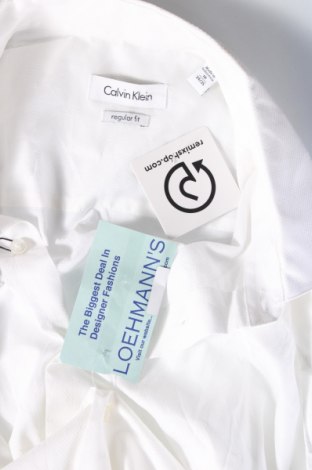 Herrenhemd Calvin Klein, Größe XXL, Farbe Weiß, Preis € 81,99