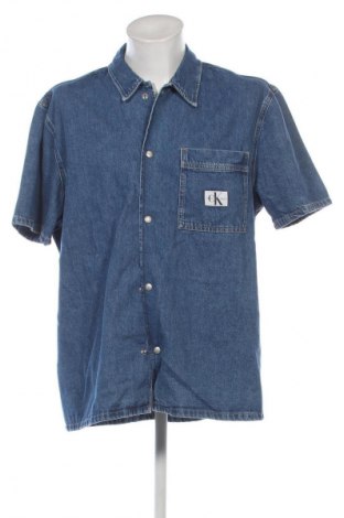 Herrenhemd Calvin Klein Jeans, Größe XXL, Farbe Blau, Preis € 104,99