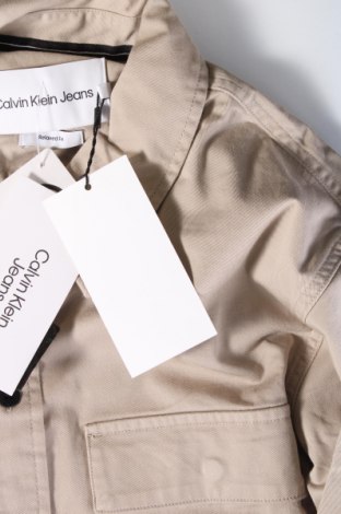 Męska koszula Calvin Klein Jeans, Rozmiar M, Kolor Beżowy, Cena 527,99 zł