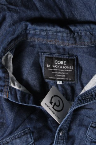 Pánska košeľa  Core By Jack & Jones, Veľkosť L, Farba Modrá, Cena  7,95 €