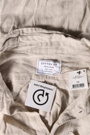 Herrenhemd Cotton On, Größe XXL, Farbe Ecru, Preis € 10,49