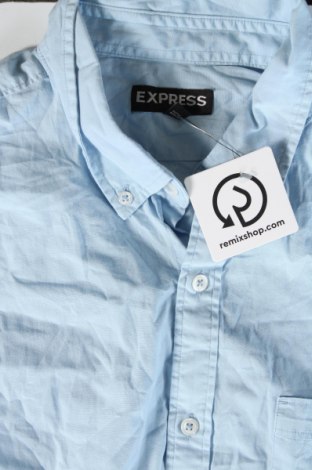 Herrenhemd Express, Größe L, Farbe Blau, Preis 8,99 €