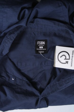 Herrenhemd FSBN, Größe S, Farbe Blau, Preis 12,00 €