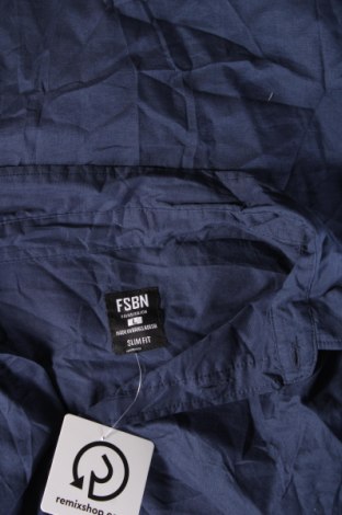 Herrenhemd FSBN, Größe L, Farbe Blau, Preis € 7,49