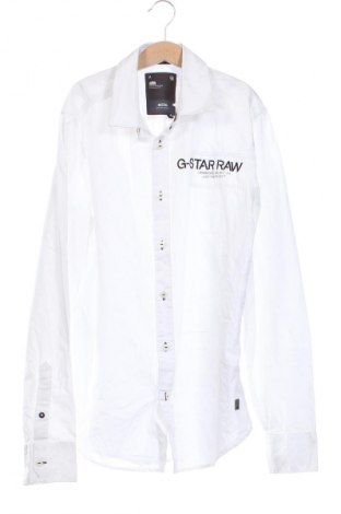 Herrenhemd G-Star Raw, Größe M, Farbe Weiß, Preis € 43,32