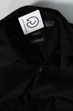 Herrenhemd George, Größe M, Farbe Schwarz, Preis € 10,49