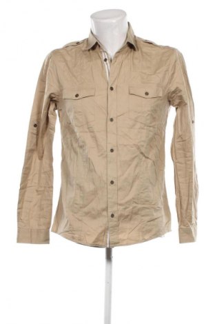 Herrenhemd H&M, Größe M, Farbe Beige, Preis € 10,49