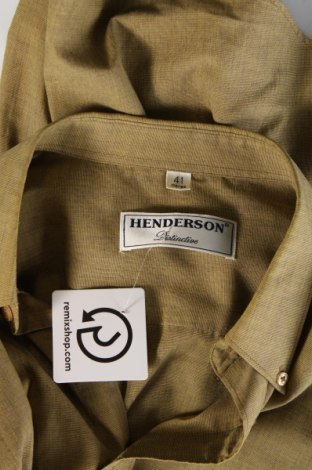 Herrenhemd Henderson, Größe L, Farbe Grün, Preis € 11,00