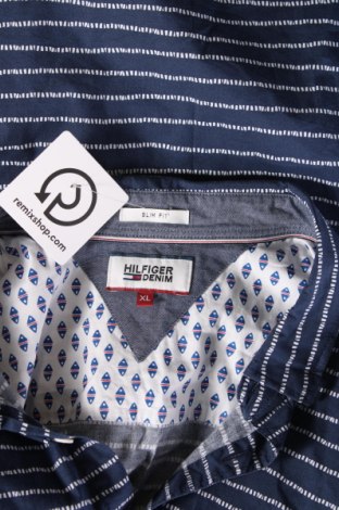 Męska koszula Hilfiger Denim, Rozmiar XL, Kolor Niebieski, Cena 139,99 zł