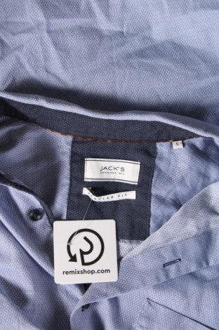 Herrenhemd Jack's, Größe L, Farbe Blau, Preis € 8,49