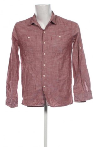 Herrenhemd Levi's, Größe M, Farbe Rot, Preis € 19,49