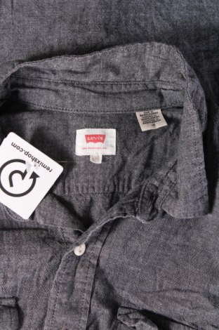 Herrenhemd Levi's, Größe L, Farbe Grau, Preis 19,49 €