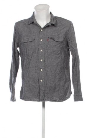 Herrenhemd Levi's, Größe L, Farbe Grau, Preis 17,99 €