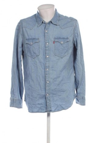 Herrenhemd Levi's, Größe L, Farbe Blau, Preis 19,49 €