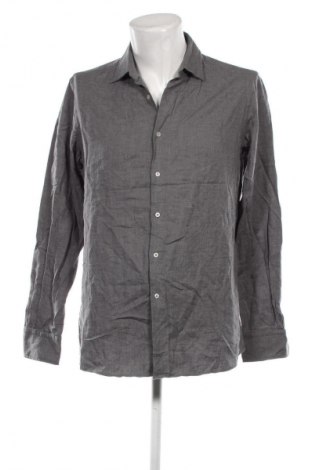 Herrenhemd Massimo Dutti, Größe L, Farbe Grau, Preis € 13,99