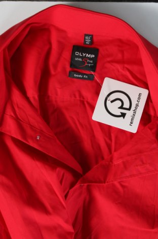 Herrenhemd Olymp, Größe L, Farbe Rot, Preis € 19,49