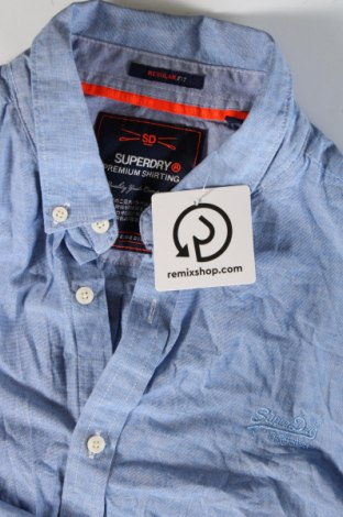 Pánská košile  Superdry, Velikost M, Barva Modrá, Cena  315,00 Kč