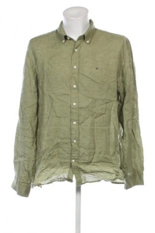 Cămașă de bărbați Tommy Hilfiger, Mărime XXL, Culoare Verde, Preț 598,99 Lei