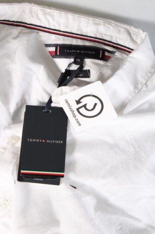 Męska koszula Tommy Hilfiger, Rozmiar XXL, Kolor Biały, Cena 582,99 zł