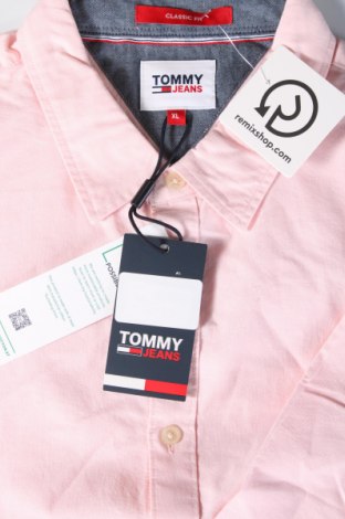 Ανδρικό πουκάμισο Tommy Jeans, Μέγεθος XL, Χρώμα Ρόζ , Τιμή 92,49 €