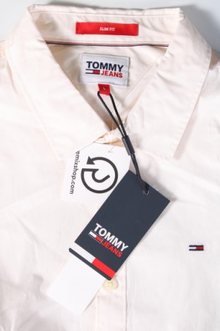 Cămașă de bărbați Tommy Jeans, Mărime L, Culoare Bej, Preț 319,99 Lei