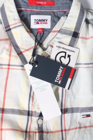 Męska koszula Tommy Jeans, Rozmiar XXL, Kolor Kolorowy, Cena 224,99 zł