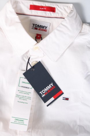 Herrenhemd Tommy Jeans, Größe M, Farbe Weiß, Preis € 103,99