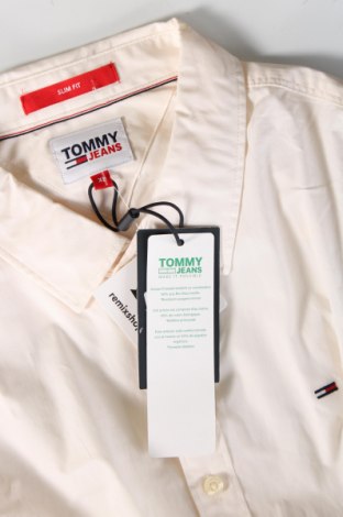 Pánská košile  Tommy Jeans, Velikost XL, Barva Krémová, Cena  2 379,00 Kč