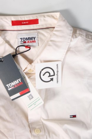 Herrenhemd Tommy Jeans, Größe XL, Farbe Ecru, Preis 52,49 €