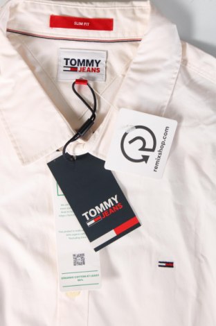 Herrenhemd Tommy Jeans, Größe XL, Farbe Ecru, Preis 103,99 €