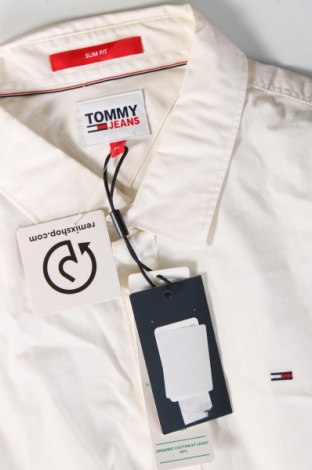 Ανδρικό πουκάμισο Tommy Jeans, Μέγεθος XL, Χρώμα Λευκό, Τιμή 60,49 €