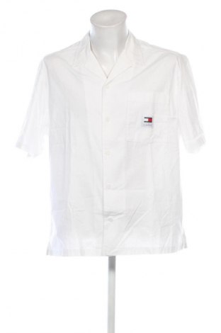 Мъжка риза Tommy Jeans, Размер M, Цвят Бял, Цена 134,99 лв.