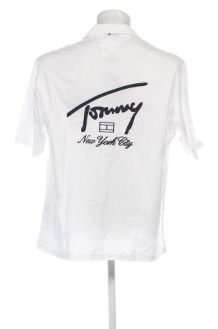 Мъжка риза Tommy Jeans, Размер M, Цвят Бял, Цена 134,99 лв.