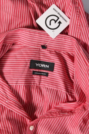 Herrenhemd Yorn, Größe XL, Farbe Rot, Preis € 8,49