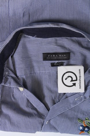 Herrenhemd Zara Man, Größe M, Farbe Blau, Preis € 10,99