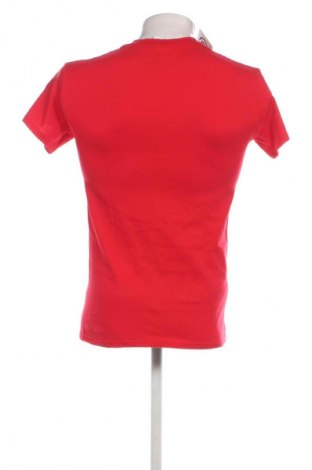 Herren T-Shirt Anvil, Größe S, Farbe Rot, Preis 5,80 €