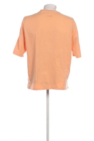 Męski T-shirt Bershka, Rozmiar L, Kolor Pomarańczowy, Cena 26,99 zł