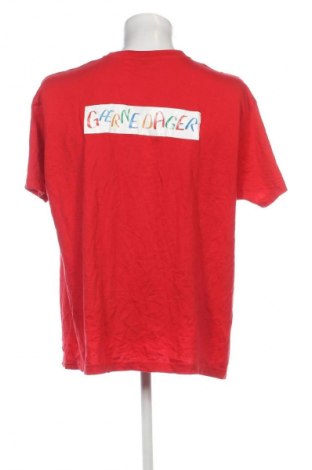 Herren T-Shirt Blue Rebel, Größe XXL, Farbe Rot, Preis € 12,99