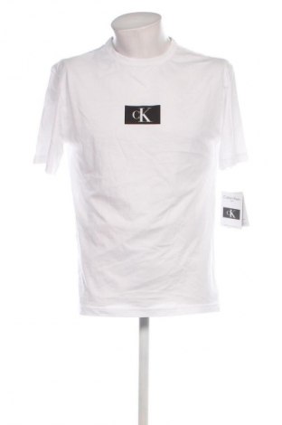 Męski T-shirt Calvin Klein, Rozmiar S, Kolor Biały, Cena 262,99 zł