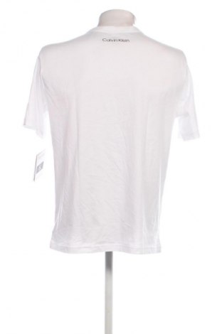 Herren T-Shirt Calvin Klein, Größe S, Farbe Weiß, Preis 57,49 €