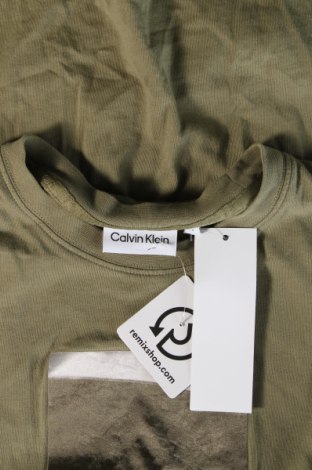 Tricou de bărbați Calvin Klein, Mărime M, Culoare Verde, Preț 188,99 Lei