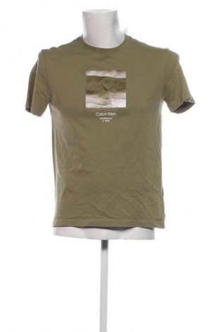 Herren T-Shirt Calvin Klein, Größe M, Farbe Grün, Preis € 40,49