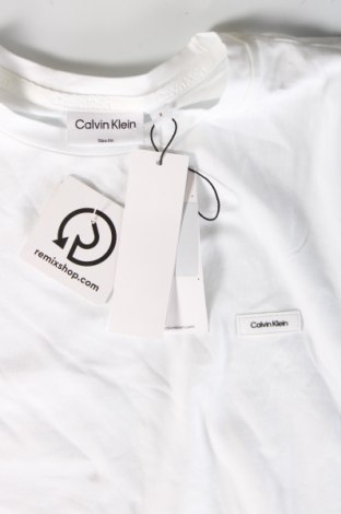 Męski T-shirt Calvin Klein, Rozmiar S, Kolor Biały, Cena 184,99 zł